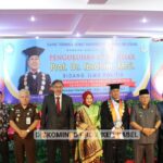 Pj Gubernur Hadiri Pengukuhan Ibrahim sebagai Guru Besar Ilmu Politik UBB