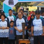 Peringati HUT ke-25 BUMN, Ribuan Warga Bateng Ikut Jalan Santai