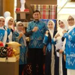Meriahkan Inacraft 2023, Dekranasda Gowa Perkenalkan Tenun Sutera Lokal