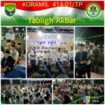 Anggota Koramil 414-01/Tanjungpandan Hadiri Tabligh Akbar Tarhib Ramadhan