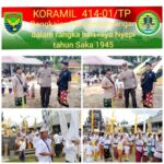 Babinsa Pelepak Pute Ikuti Sekaligus Memonitor Sembahyang Melasti