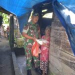 Sukseskan Program Babinsa Masuk Dapur, Serda Saparuan Bantu Warga Binaannya