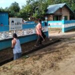 Koramil 414-05/Kelapa Kampit Bersihkan Tempat Ibadah