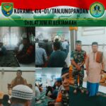Sholat Jumat Berjamaah di Masjid At-Taubah, Babinsa Ajak Para Jamaah Dekatkan Diri Kepada Allah SWT