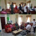 Babinsa Bersama Kades dan Bhabinkamtibmas Melakukan Mediasi Antar Warga