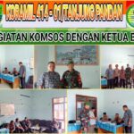 Babinsa Koramil 414-01/Tanjungpandan Himbau Nelayan Agar Selalu Waspada Saat Melaut 
