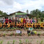 Babinsa Koramil 414-01/Tanjungpandan Melakukan Pendampingan KWT Pegarun Berangkam Barokah 