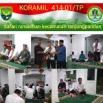 Danramil 414-01/Tanjungpandan Melanjutkan Safari Ramadan dan Jalin Silaturahmi Bersama Masyarakat