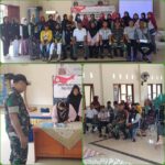 Anggota Koramil 414-03/Gantung Hadiri Kegiatan Rapat Pleno terbuka Rekapitulasi DPHP Pemilu 2024
