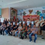 Babinsa Bantan Koramil 414-04/Membalong Hadiri Rapat Pleno Terbuka