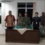 Danramil 414-01/Tanjungpandan Hadiri Rapat Pleno Terbuka Rekapitulasi DPHP
