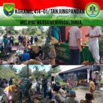 Anggota Koramil 414-01/Tanjungpandan Melayat Warga yang Meninggal Dunia