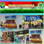 Babinsa Air Saga Laksanakan Pendampingan Penyaluran BLT -DD ke 4