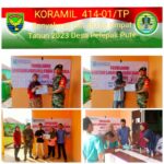 Babinsa Dampingi Penyaluran BLT-DD April 2023