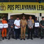 Danlanal Babel Meninjau Posko Satgas AL 2023 di Pelabuhan ASDP Tanjung Kalian