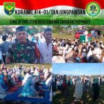 Ciptakan Suasana Aman dan Nyaman, Babinsa Laksanakan Pengamanan Sholat Idul Fitri 2023