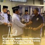 614 Warga Binaan Lapas Narkotika Kelas IIA Pangkalpinang Menerima Remisi Hari Raya Idul Fitri 1444 H