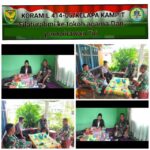 Momen Lebaran, Anggota Koramil 414-05/Kelapa Kampit Pererat Silaturamhi dengan Tokoh Agama
