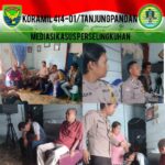 Babinsa Kampung Parit Dampingi Mediasi Kasus Perselingkuhan
