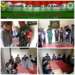 Babinsa Mayang Hadiri Undangan Aqiqah Warga Binaan