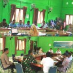 Babinsa Nyuruk Dampingi Acara FKP Hasil Pendataan Awal Regsosek