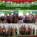 Anggota Koramil 414-05/Kelapa Kampit Hadiri Kelulusan dan Pelepasan Siswa SMK Negeri 1