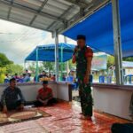 Babinsa Hadiri Kegiatan Maras Taun Desa Cerucuk