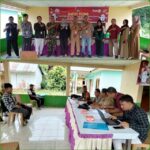 Anggota Koramil 414-03/Gantung Hadiri Rapat Pleno Rekapitulasi DPSHP