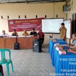 Babinsa Kacang Butor Hadiri Rapat Pleno Terbuka Rekapitulasi DPSHP