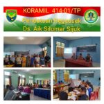 Anggota Koramil 414-01/Tanjung Pandan Hadiri Kegiatan Forum Konsultasi Publik Pendataan Awal Regsosek