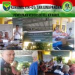 Babinsa Kampung Parit Sertu Basuki Hadiri Kegiatan Forum Konsultasi Publik