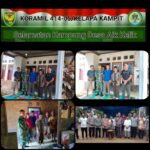 Babinsa Koramil 414-05/Kelapa Kampit Hadiri Acara Selamatan Kampong Aik Kelik
