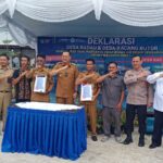 Danramil 414-01/Tanjung Pandan Hadiri Deklarasi Open Defecation Free