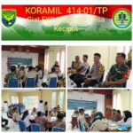 Babinsa Koramil 414-01/ Tanjung Pandan Ikuti Kegiatan Forum Konsultasi Publik