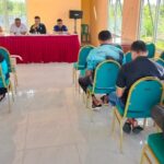 Babinsa Cerucuk Hadiri Musdessus Pergantian BLT
