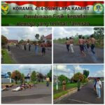 Batituud Koramil 414-05 Kelapa Kampit Berikan Pembinaan Kepada Masyarakat Terlibat Aksi Keributan