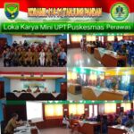 Babinsa Koramil 414-01/Tanjung Pandan Hadiri Lokakarya Mini Lintas Sektoral Puskesmas Perawas