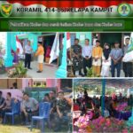 Babinsa Hadiri Pisah Sambut Kepala Desa Mentawak