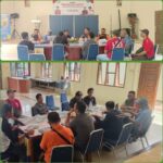 Babinsa Selingsing Hadiri Rapat Musyawarah Tambang di Pulau Dapor Lapangan Cross