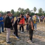 Kasdim 0414/Belitung Olahraga Bersama Pj Gubernur Babel 