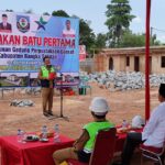 Riza Herdavid Lakukan Peletakan Batu Pertama Pembangunan Gedung Perpustakaan