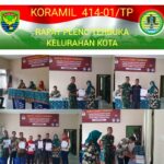 Babinsa Kelurahan Kota Hadiri Rapat Pleno Terbuka 
