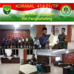 Babinsa Hadiri Rapat Pleno Terbuka Rekapitulasi DPSHP Akhir Tingkat Kelurahan Pangkallalang 