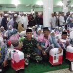 Danramil 414-01/Tanjung Pandan Hadiri Acara Pemberangkatan Jemaan Calon Haji 2023