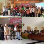 Babinsa Selingsing Hadiri Rapat Pleno Terbuka Rekapitulasi DPSHP Akhir Tingkat Kecamatan Gantung