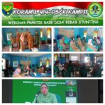 Babinsa Cendil Hadiri Webinar Seri 3 Praktik Baik De’Best di 1000 HPK