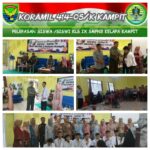 Babinsa Cendil Hadiri Pelepasan Siswa/Siswi Kelas IX SMP N 3 Kecamatan Kelapa Kampit