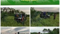 Pererat Silaturahmi, Babinsa Komsos dengan Petani Kelapa Sawit  