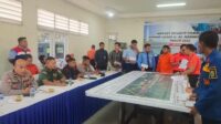 Danramil 414-01/Tanjung Pandan Ikuti Pertemuan Komite Keamanan Bandar Udara H. AS. Hananjoeddin 
