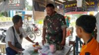 Jaga Hubungan Harmonis, Babinsa Komsos dengan Warga Binaan